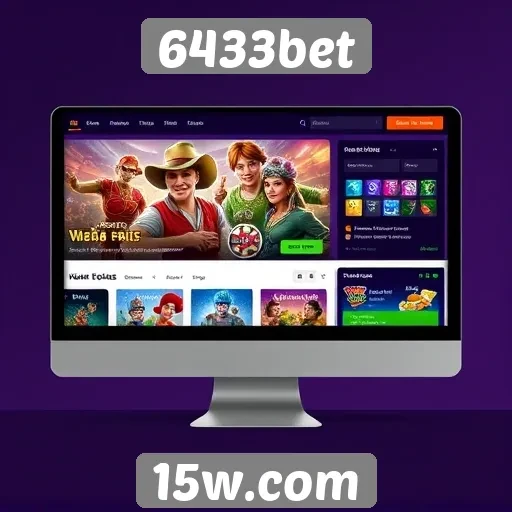 Análise da interface do usuário do site 6433bet