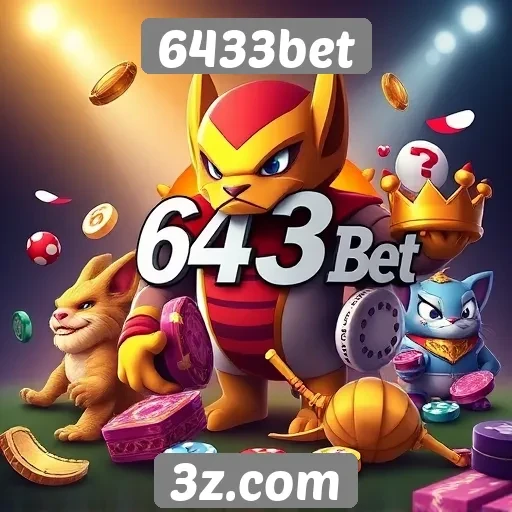 Variedade de jogos oferecidos pelo 6433bet